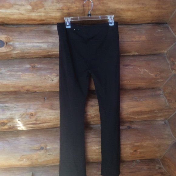 Calvin Klein Performance Stretch Black Bootcut Pull-on Yoga Pants Size Large - Picture 3 of 6